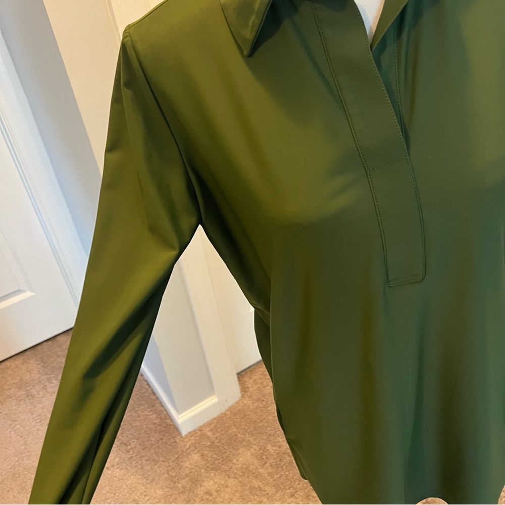 Jude Connally Tunic top NWOT XS Vibrant green - Picture 7 of 9